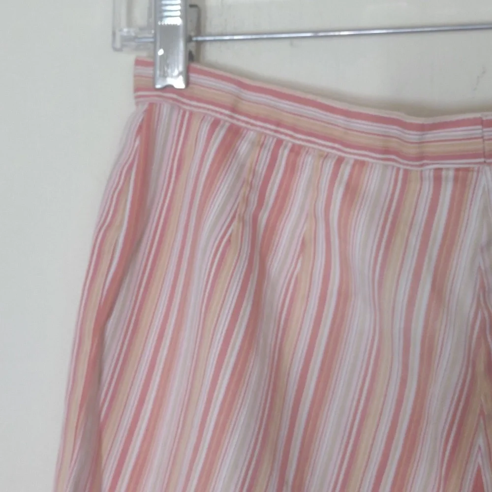 White‎ Stag Bermuda shorts 8/9 orange stripe Vintage